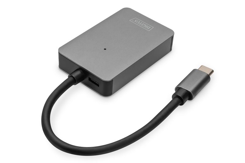 Digitus | USB-C Card Reader, 2 Port, High Speed | DA-70333 zdjęcie 6