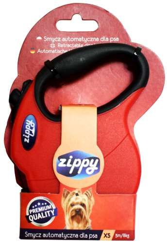 ZIPPY Smycz dla psa automat basic różowa XS na Arena.pl