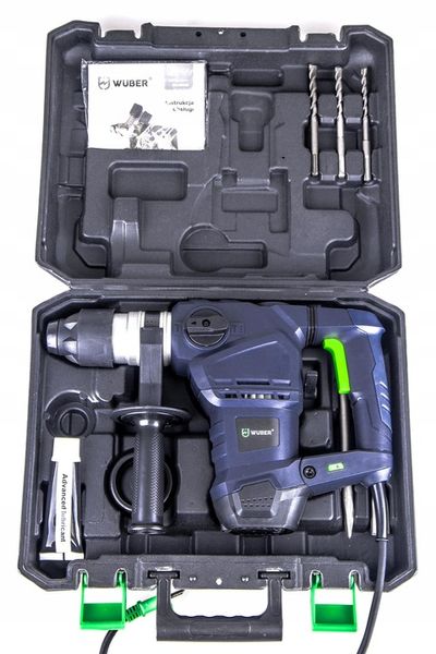 MŁOTOWIERTARKA UDAROWA SDS+ WIERTARKA MŁOT UDAROWY MOCNY 2600W ZESTAW zdjęcie 8