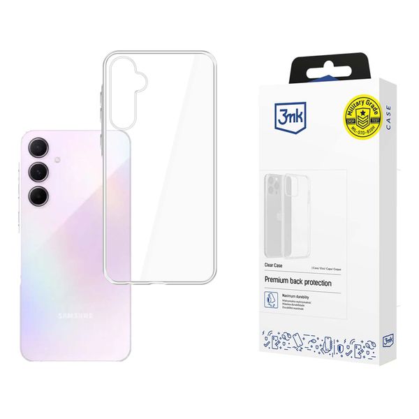 samsung galaxy m35 5g - 3mk clear case zdjęcie 3