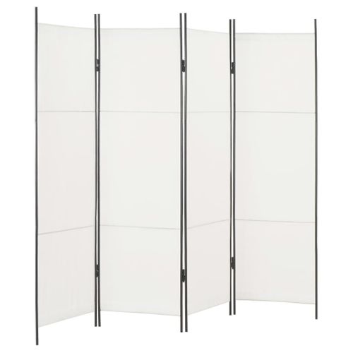 Parawan 4-Panelowy, Biały, 200 X 180 Cm na Arena.pl