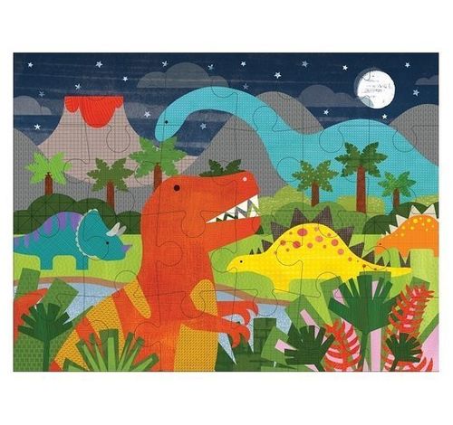 Petit Collage Puzzle Podłogowe Dinozaur na Arena.pl
