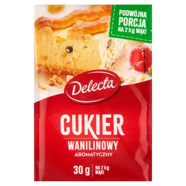 DELECTA CUKIER WANILINOWY 30G zdjęcie 1