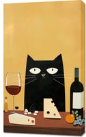 Obraz 60x100cm Gastronomiczna Uczta