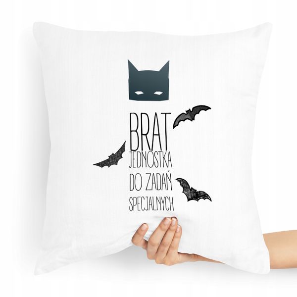Poduszka Prezent Dla Brata Jednostka Do Zadań Z Nadrukiem Ze Zdjęciem zdjęcie 1
