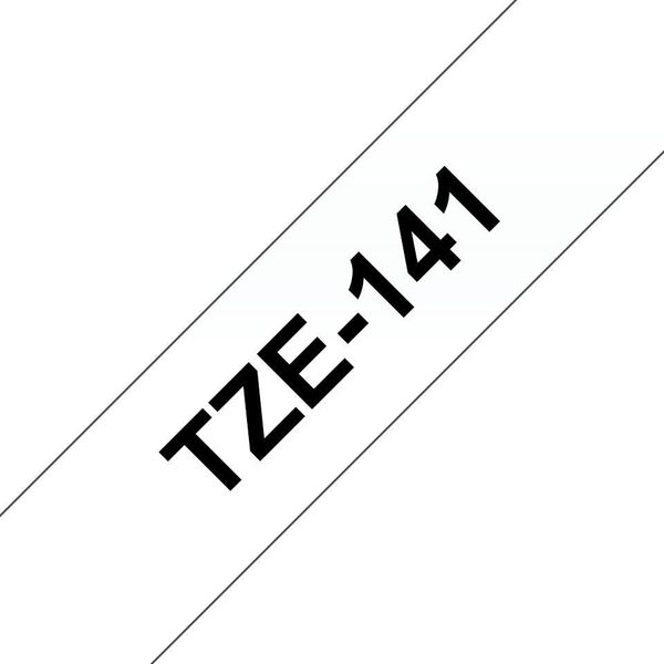 Brother Tze141 Label-Making Tape zdjęcie 1