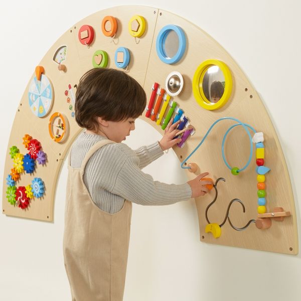 VIGA Tablica Manipulacyjna Ścienna Łuk Montessori zdjęcie 7
