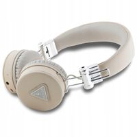 Guess słuchawki nauszne Bluetooth ENC GUBH70PGTSPSE beżowy/beige Graine