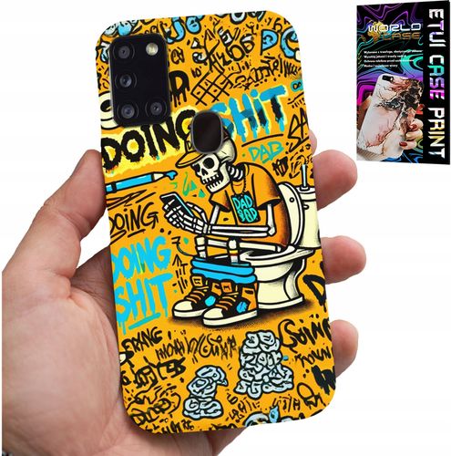 ETUI DO SAMSUNG GALAXY A21s - DOING SHIT KOŚCIOTRUP NA KIBLU CASE na Arena.pl