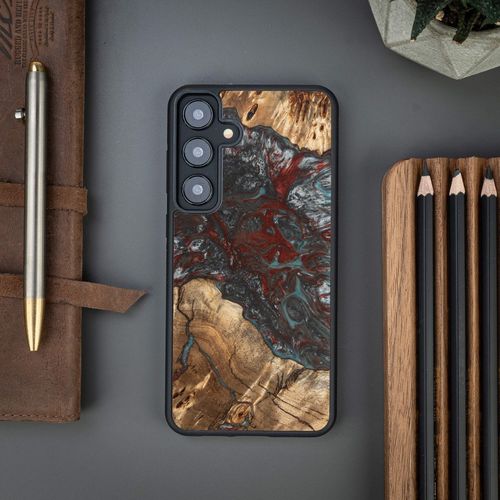etui bewood unique do samsung galaxy s24 fe 5g - planets - pluton na Arena.pl