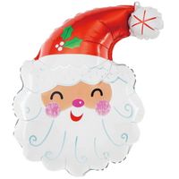 Balon foliowy Święty Mikołaj 62x42cm