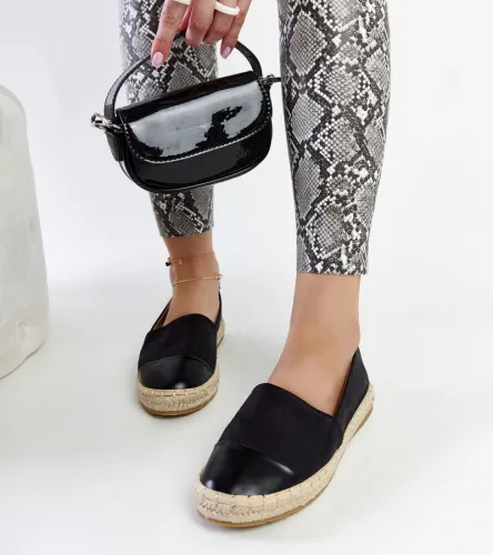 Czarne espadryle Carugo 38 na Arena.pl