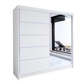 SZAFA przesuwna z lustrem 180 cm TUNIS III  POJEMNA GARDEROBA