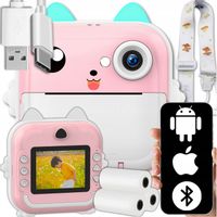 MINI DRUKARKA DRUKUŚ APARAT FOTOGRAFICZNY NATYCHMIASTOWY TERMICZNA + ROLKI