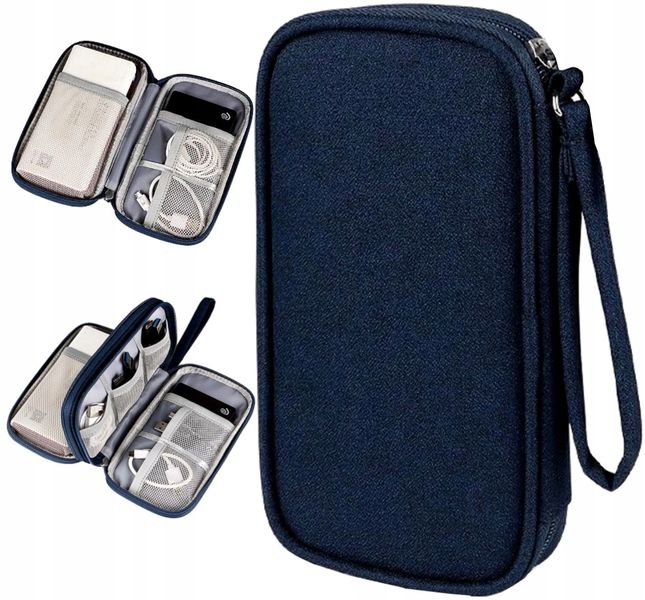 Organizer Na Ładowarki Kable Usb Etui Podróżne zdjęcie 3