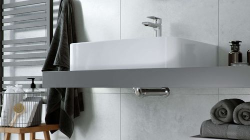 Syfon umywalkowo-bidetowy niski z rurą sztywną, chrom na Arena.pl