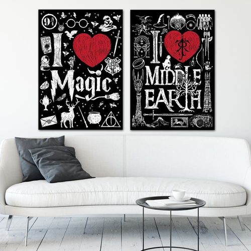 Deco Panel, Kocham magię 40x60 na Arena.pl