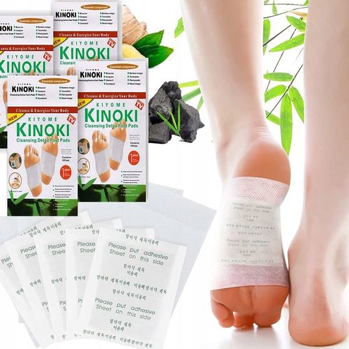 PLASTRY DO STÓP OCZYSZCZAJĄCE Z TOKSYN KINOKI DETOX ORYGINALNA 100SZT na Arena.pl