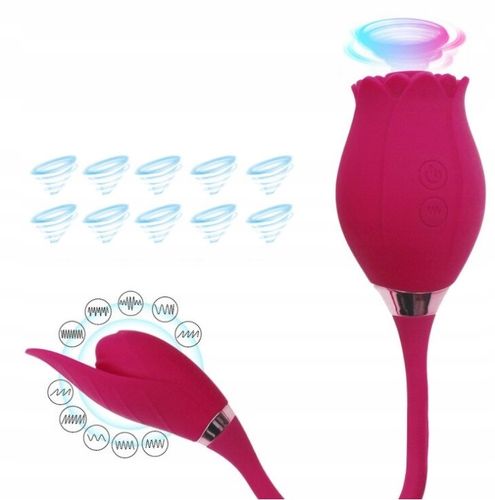 RÓŻYCZKA MULTISTYMULATOR WIBRATOR 20 TRYBÓW PRACY na Arena.pl