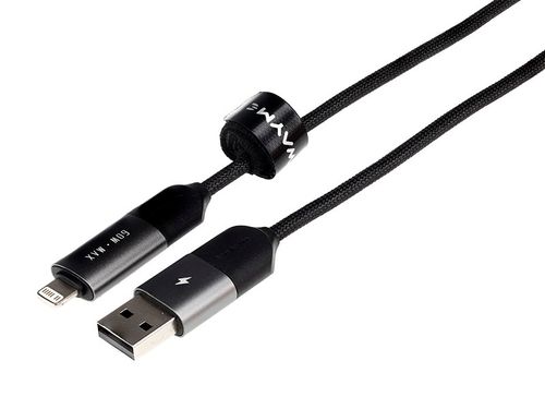 WAYME Kabel do ładowania i synchronizacji, w oplocie z mikrofibry na Arena.pl