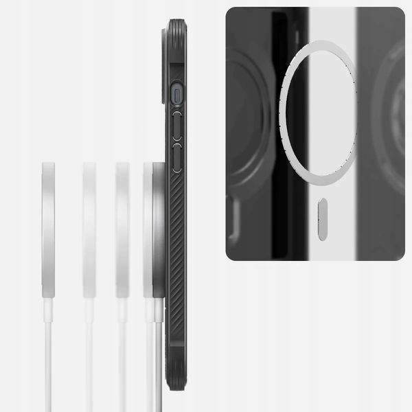 Etui plecki Spigen Rugged Armor Mag iPhone 14 Plus zdjęcie 14