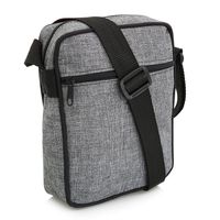 TORBA męska saszetka na ramie wygodna V451 szara