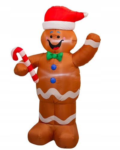 CIASTEK nadmuchiwany ŚWIECĄCY DUŻY pompowany LED 155cm dmuchaniec JUMIhome na Arena.pl