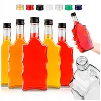 50x BUTELKI NA NALEWKI LIKIER BIMBER WHISKY SOK FALA 500 ML BUTELKA DO WINA