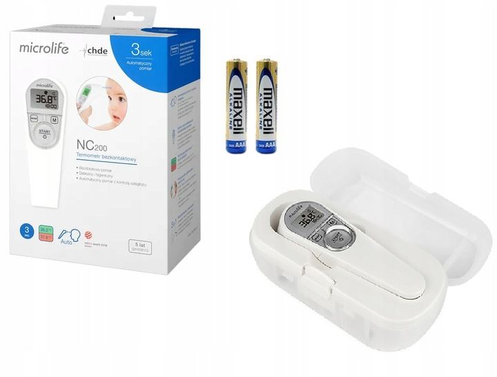 Microlife NC200 bezdotykowy termometr elektroniczny zdjęcie 4