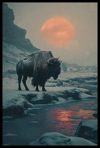Plakat 40x60cm Żubrowy Monolit na Arena.pl
