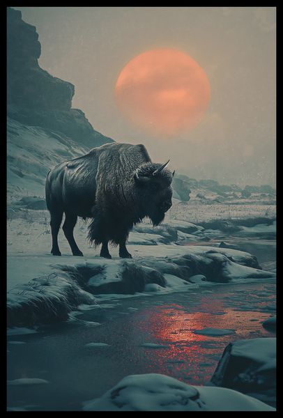 Plakat 40x60cm Żubrowy Monolit zdjęcie 2