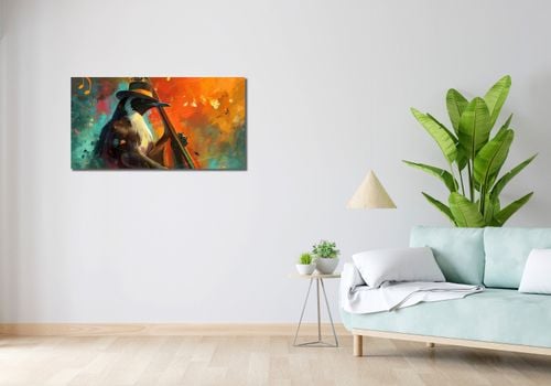 Obraz 100x50cm Pingwinia Nuta na Arena.pl