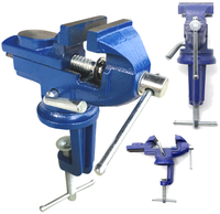 IMADŁO ŚLUSARSKIE OBROTOWE Z KOWADŁEM ŻELIWNE 360° 50mm SOLIDNE