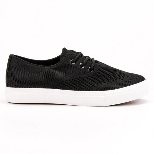 Czarne Tekstylne Trampki r.40 na Arena.pl