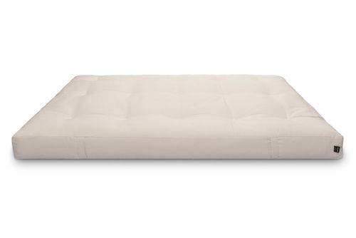 Materac 140x200 z lateksem - Pascall Futon Medium Duo Latex - Ecru na Arena.pl