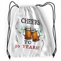 Plecak Urodziny 30 30Te Sportowy Szkolny Worek Z Nadrukiem Ze Zdjęciem