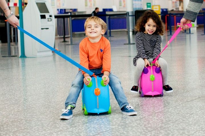 Walizka Jeżdżąca Dziecięca Trixi 18L Trunki zdjęcie 2