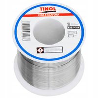 Cyna spoiwo lutownicze z topnikiem 0,25kg 250g 1mm