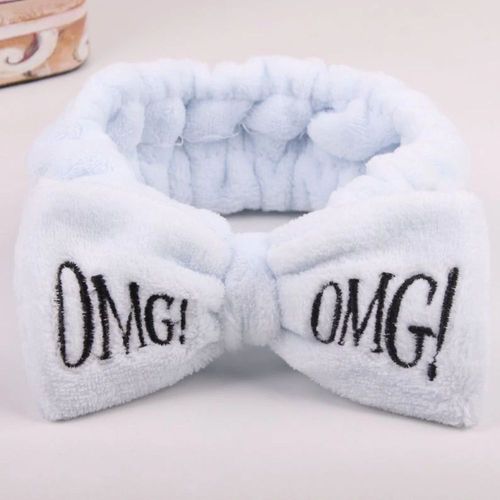 Opaska kosmetyczna niebieska OMG na Arena.pl