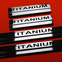 Listwa progowa FORD FOCUS MK3 TITANIUM Stal nierdzewna 304 połysk 4szt