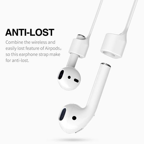 PASEK DO SŁUCHAWEK BASEUS AIRPODS STRAP BIAŁY na Arena.pl