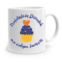 Kubek Prezent Na Dzień Dziadka Najsłodszy Dziadek Z Nadrukiem Ze Zdjęciem