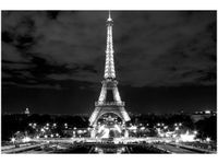 60X40CM WIEŻA EIFFLA BLACKANDWHITE OBRAZ