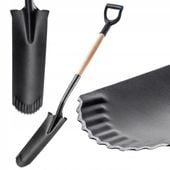 KADAX Szpadel Drenarski Długi Dołownik Ostry 124cm