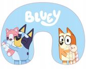 Zagłówek poduszka turystyczna podróżna dla dzieci rogal na szyję BLUEY