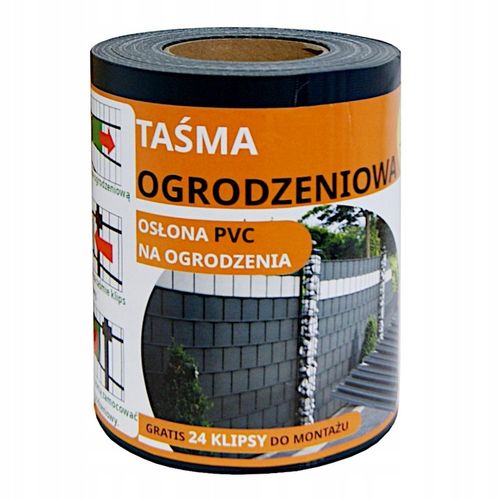 TAŚMA OGRODZENIOWA OSŁONA NA OGRODZENIE PŁOT +UV 24KLIPSY 19cmx35m na Arena.pl