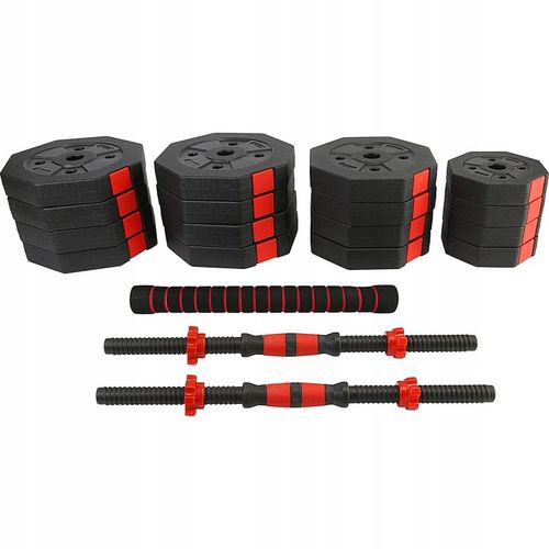 Hantle 2x20kg Bitumiczne Regulowane ZESTAW 40kg na Arena.pl