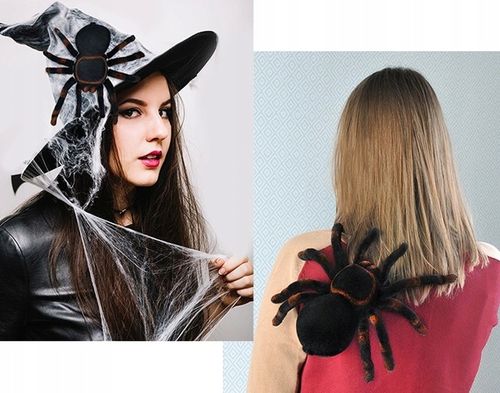 PAJĄK ZDALNIE STEROWANY LED NA PILOT DUŻY TARANTULA ZABAWKA DLA DZIECI na Arena.pl