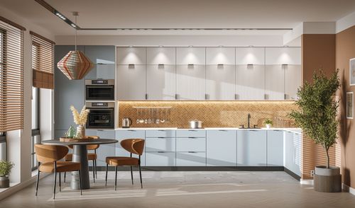 AUSTIN KU-D40 Szafka 40 cm dolna fronty MDF frezowane pionowo na Arena.pl