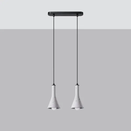 Lampa wisząca REA 2 beton na Arena.pl